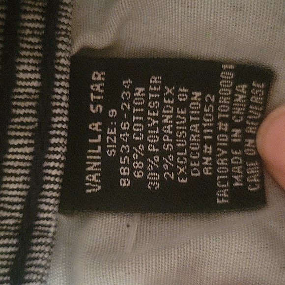 V-STAR BLACK LABEL Crop Jeans sz9 NWT - Picture 8 of 9